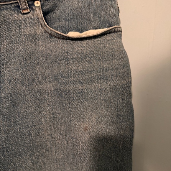 Madewell Curvy 90s Straight Jean in Rondell Wash - Picture 4 of 5